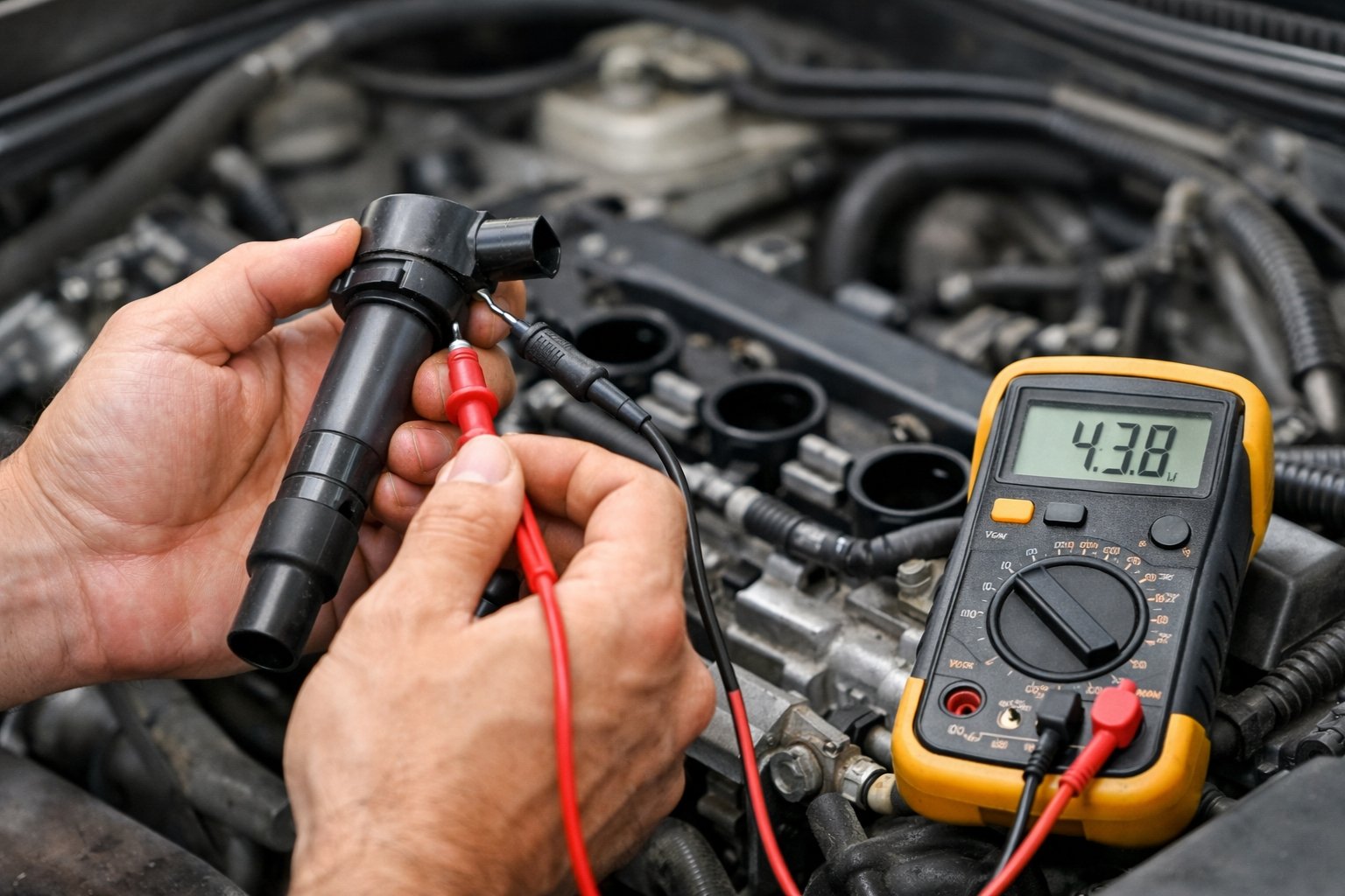 Comment tester une bobine d'allumage moteur 4 temps