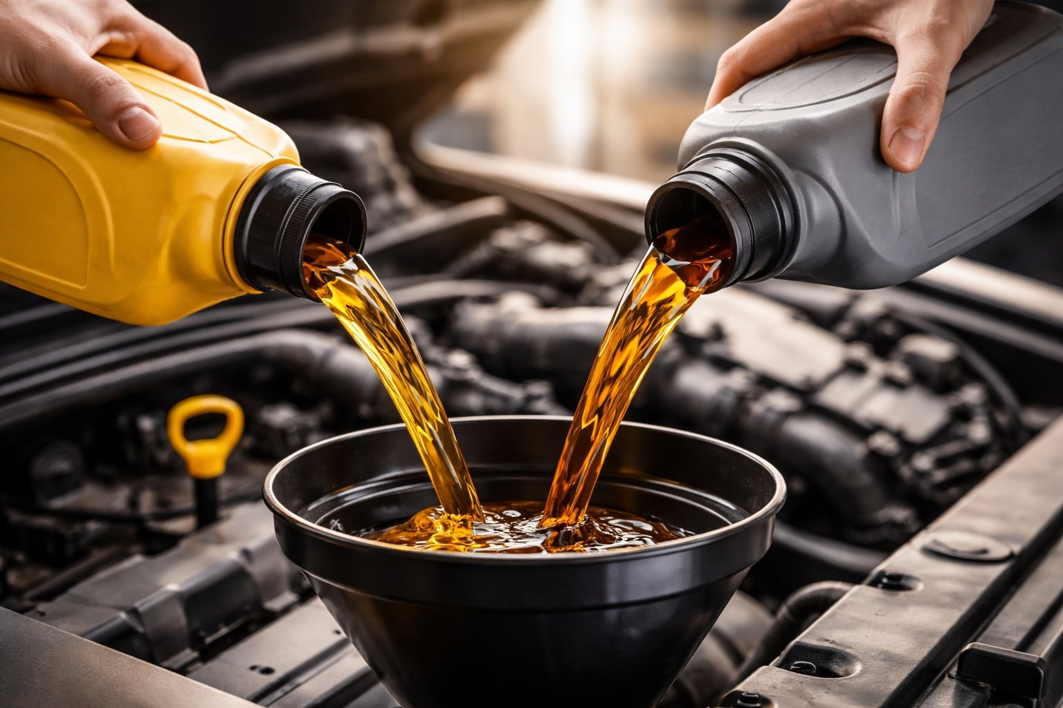 Peut-on mélanger 2 huiles moteur de même indice