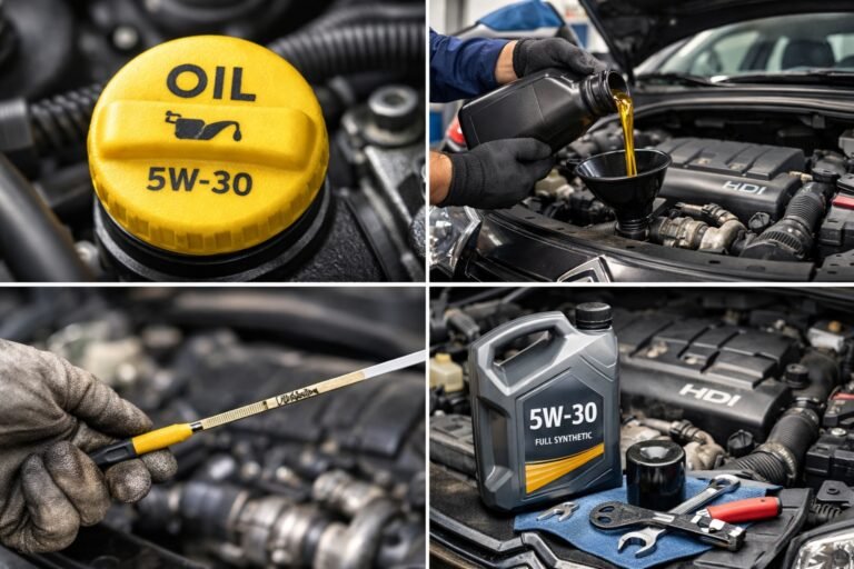 Quelle huile moteur pour C3 1.4 HDi diesel