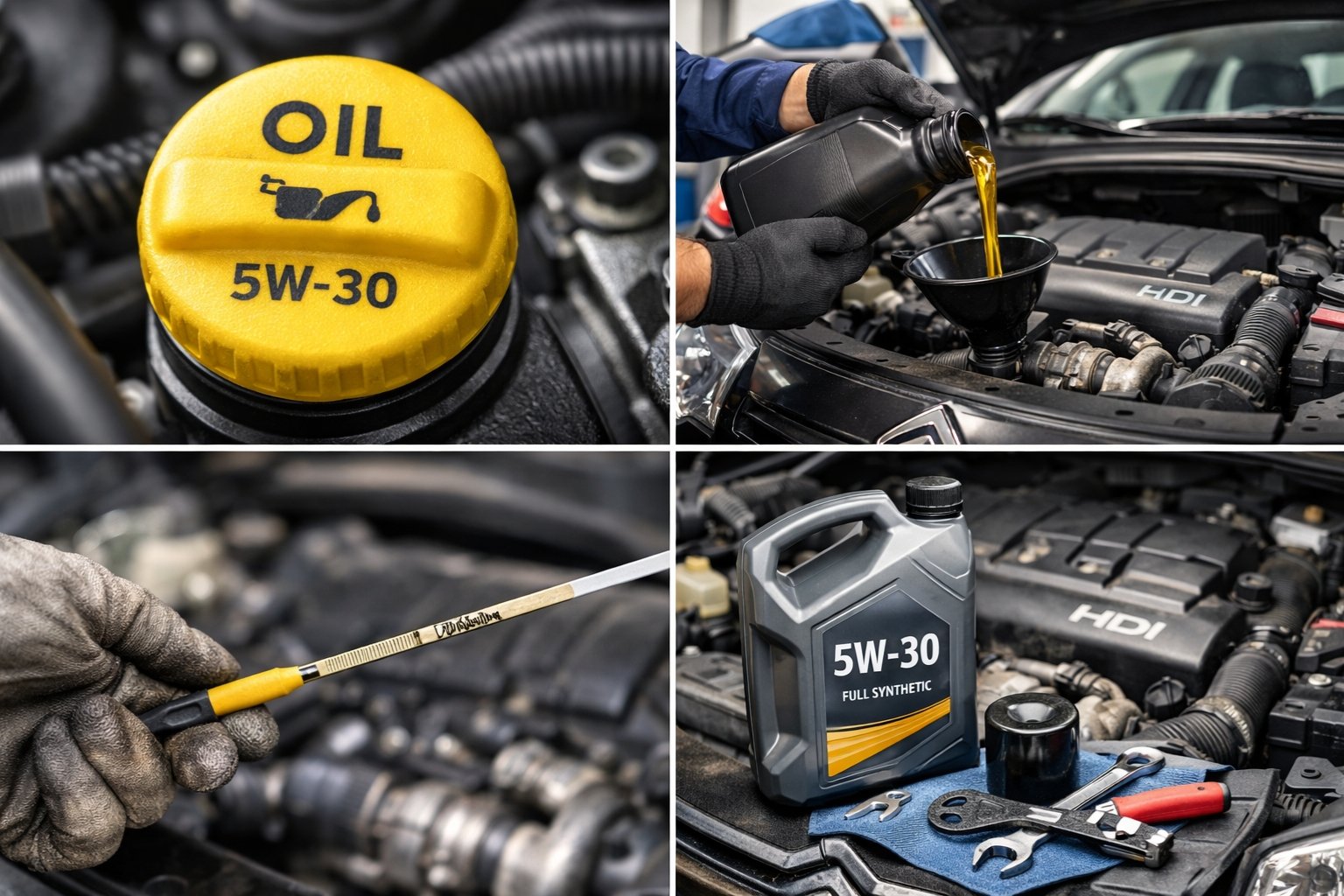 Quelle huile moteur pour C3 1.4 HDi diesel