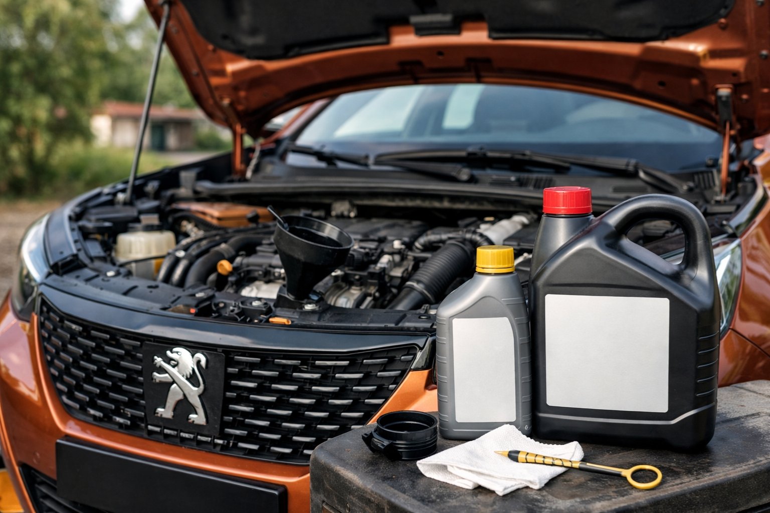 Quelle huile moteur pour Peugeot 2008 1.2 essence