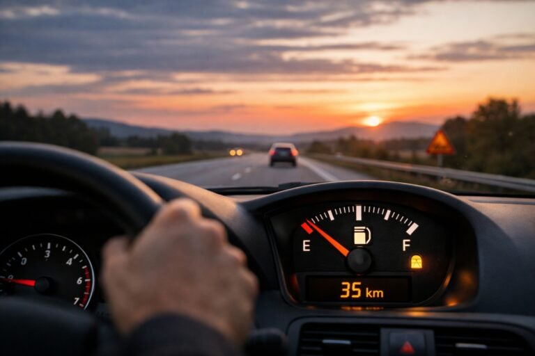 Combien de km sur la réserve diesel