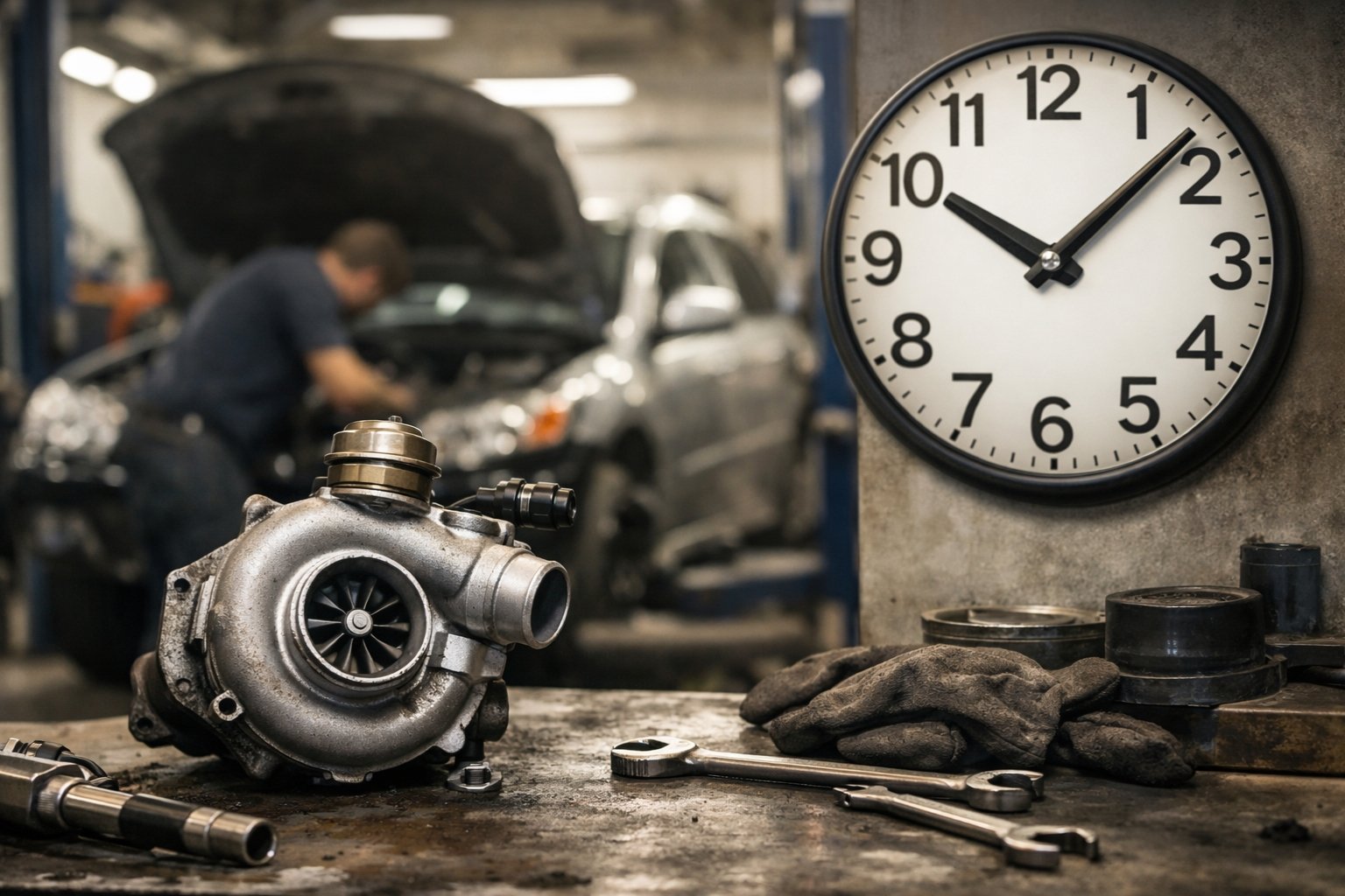 Combien de temps pour changer un turbo