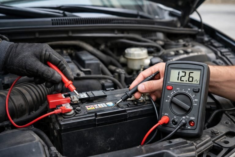 Comment tester une batterie de voiture