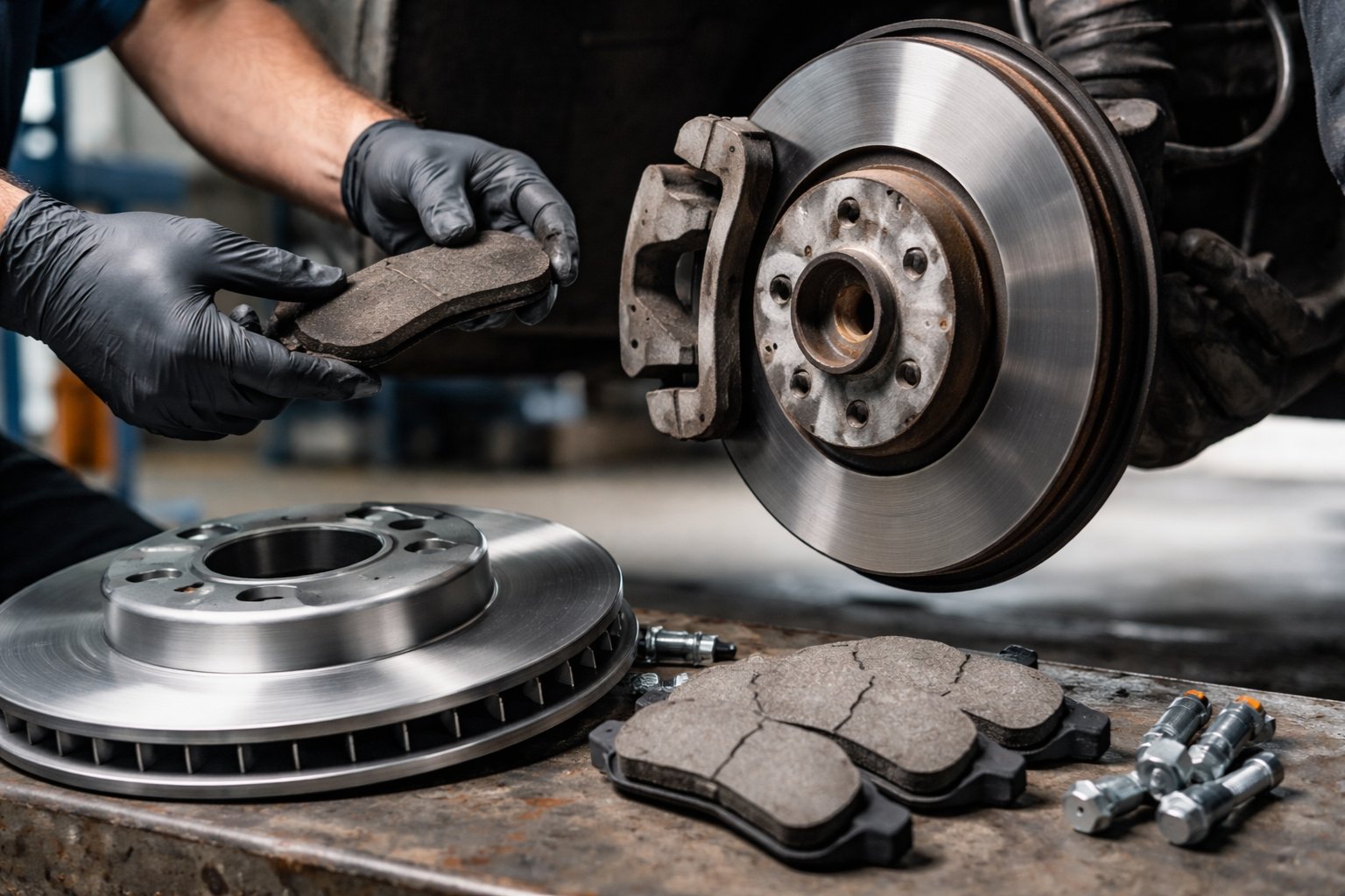Quand changer les disques et plaquettes de frein