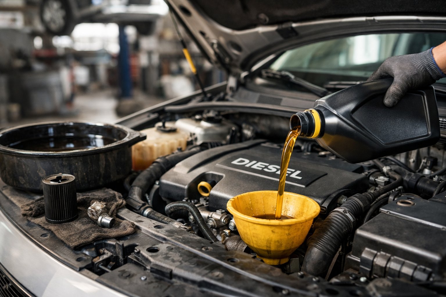 Quand faire la vidange voiture diesel