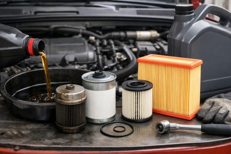 Quel filtre changer lors d'une vidange diesel