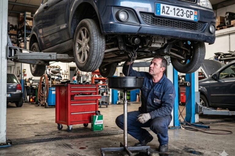 Combien coûte une vidange sur une voiture sans permis
