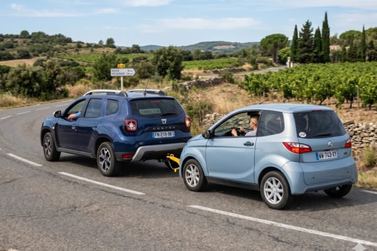 Comment remorquer une voiture sans permis