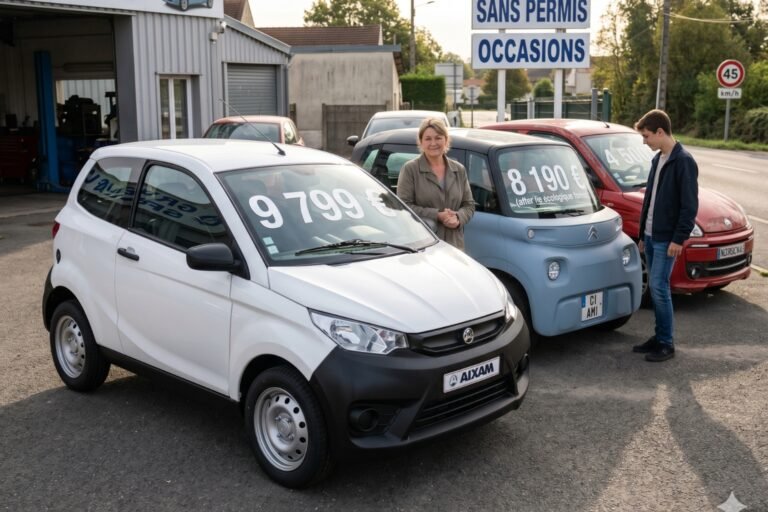 Quelle est la voiture sans permis la moins chère