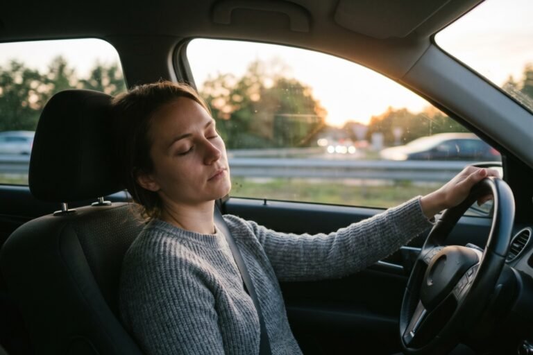 Pourquoi je m'endors en voiture