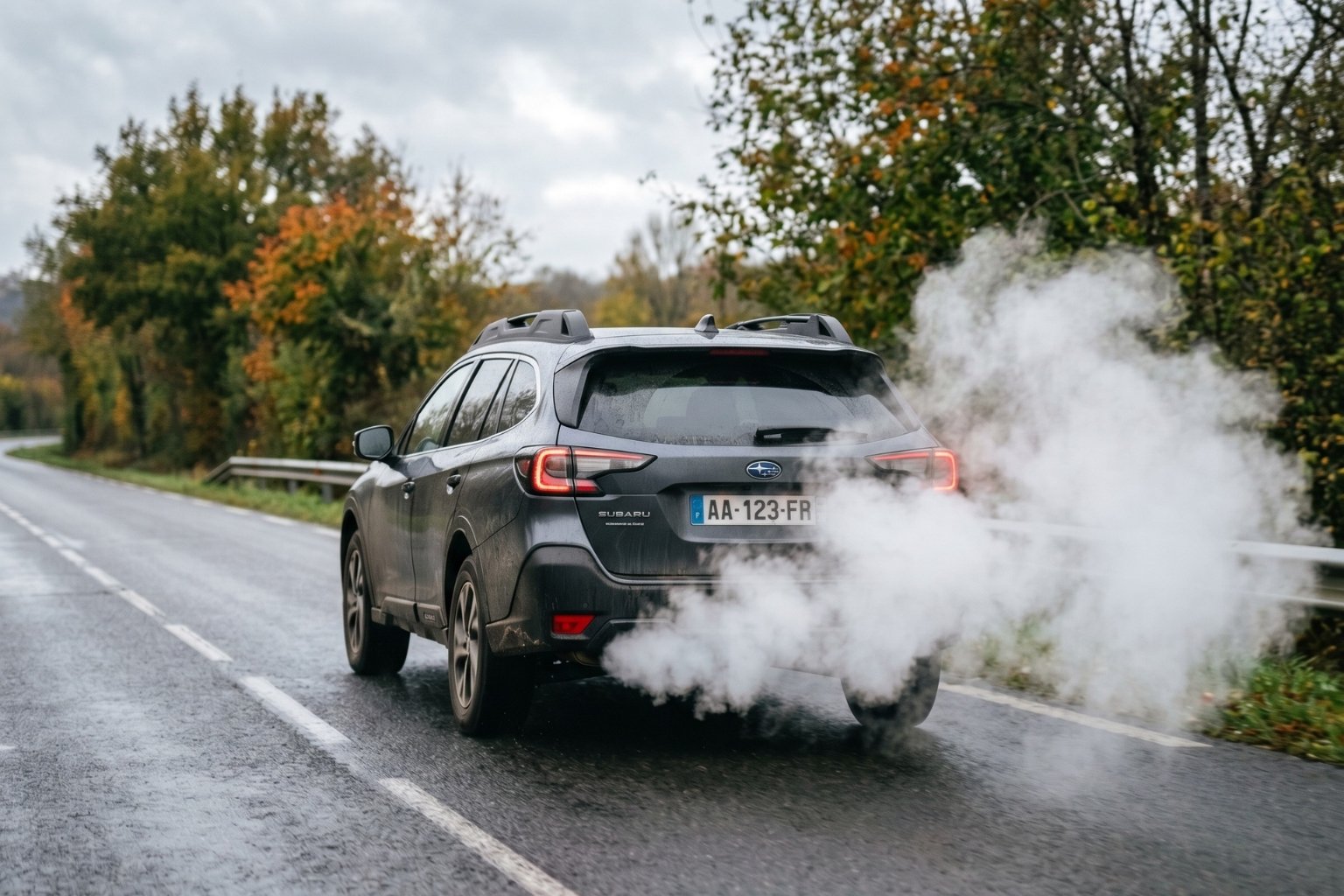 Pourquoi ma voiture fume blanc