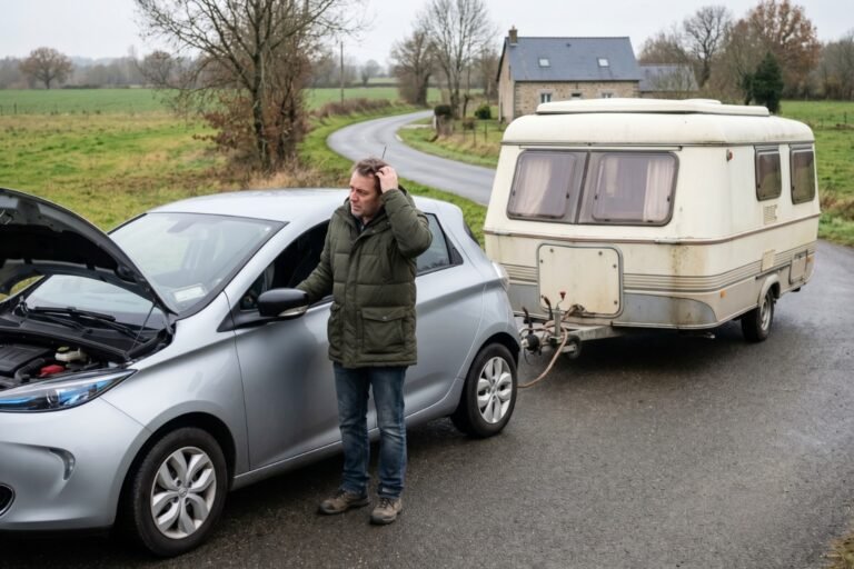 Pourquoi une voiture électrique ne peut pas tracter