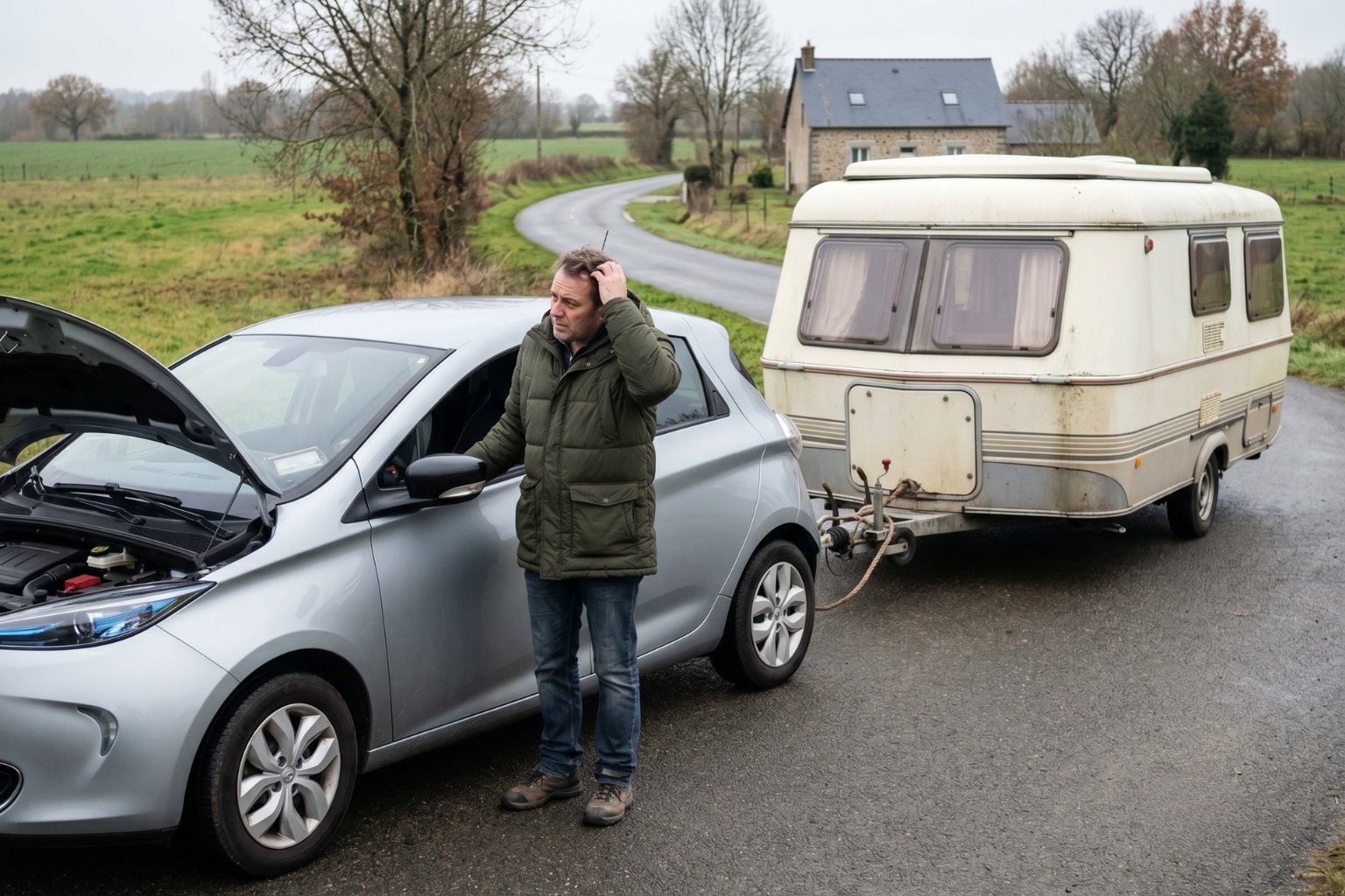 Pourquoi une voiture électrique ne peut pas tracter