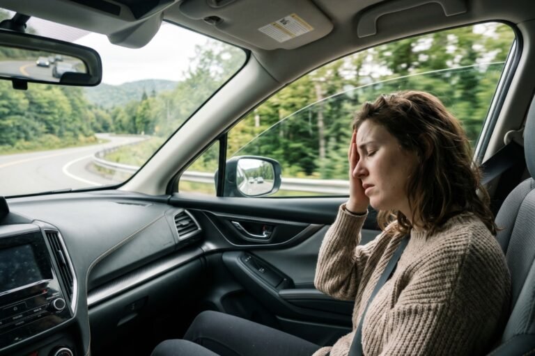 pourquoi ai-je des vertiges en voiture
